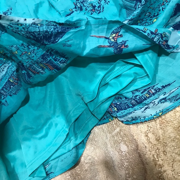 Turquoise Rio Print Sundress - Picture 5 of 7